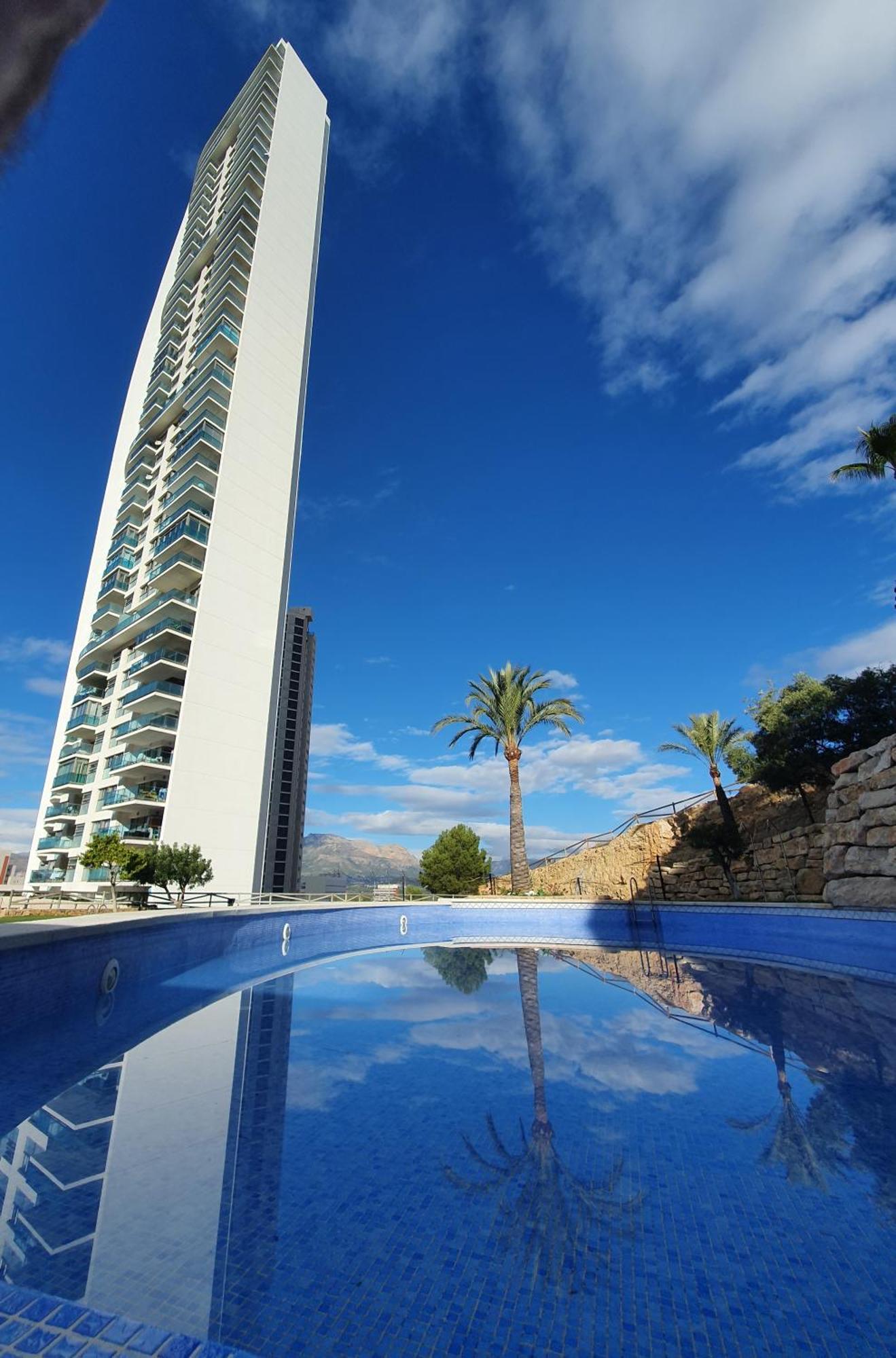 Frente Al Mar De Torre Lugano Apartment Benidorm Exterior foto