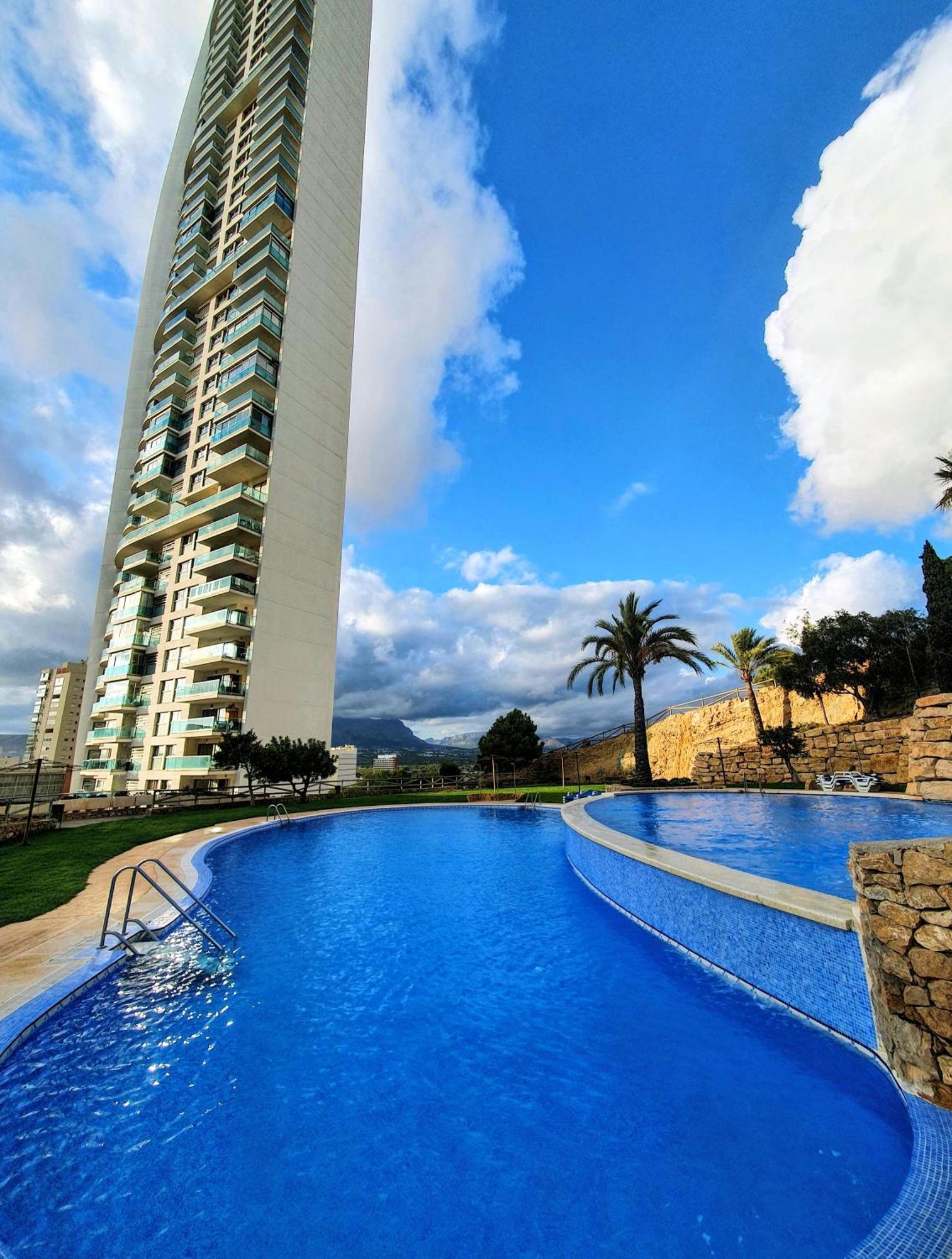Frente Al Mar De Torre Lugano Apartment Benidorm Exterior foto